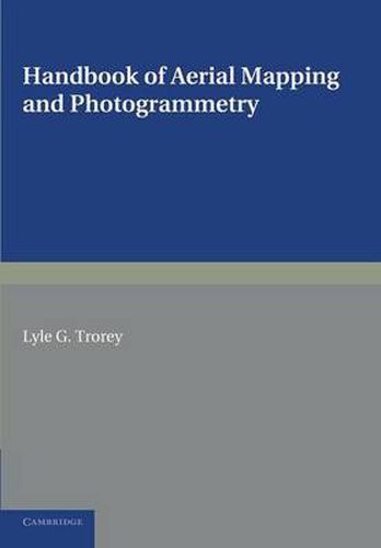 Cover image for Handbook of Aerial Mapping and Photogrammetry