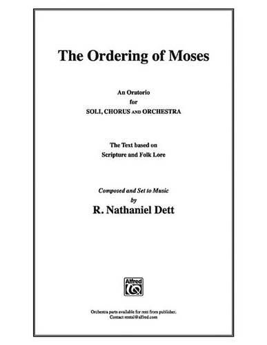 Cover image for The Ordering of Moses: Satb, Choral Score