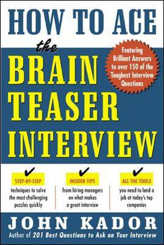 Cover image for How to Ace the Brainteaser Interview