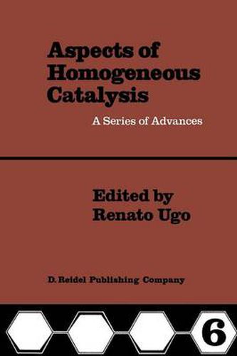 Cover image for Aspects of Homogeneous Catalysis: A Series of Advances