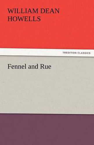 Cover image for Fennel and Rue