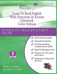 Cover image for Learn To Read English With Directions In Korean Classwork