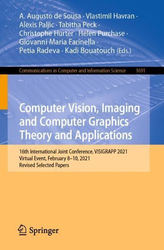 Cover image for Computer Vision, Imaging and Computer Graphics Theory and Applications
