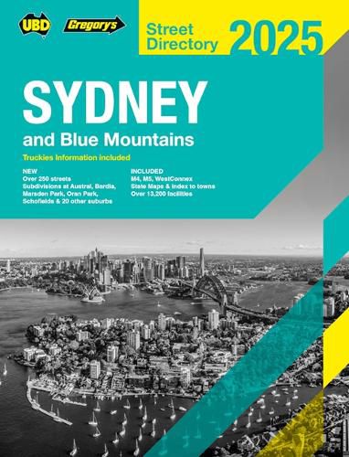 Sydney & Blue Mountains Street Directory (incl Truckies) 2025 61st