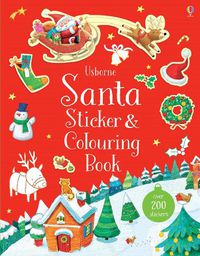 Cover image for Santa Sticker and Colouring Book