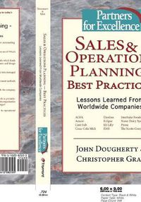 Cover image for Sales and Operations Planning: Best Practices - Lessons Learned from Worldwide Companies