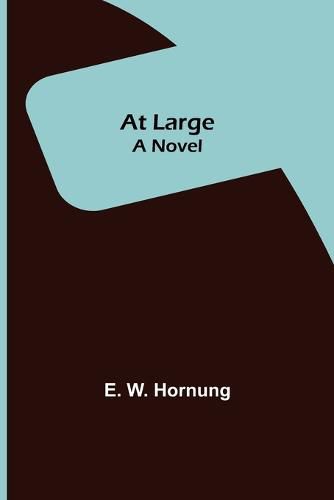 Cover image for At Large; A Novel