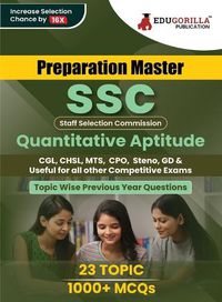 Cover image for Preparation Master SSC Quantitative Aptitude