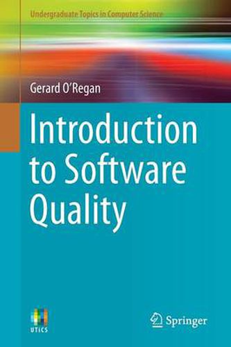 Cover image for Introduction to Software Quality