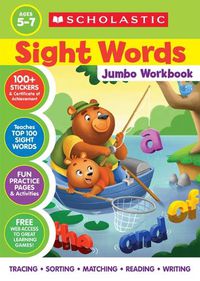 Cover image for Scholastic Sight Words Jumbo Workbook