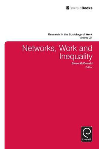 Cover image for Networks, Work, and Inequality