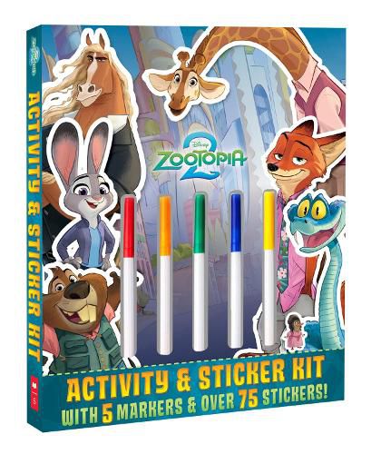 Cover image for Zootopia 2: Activity and Sticker Kit (Disney)