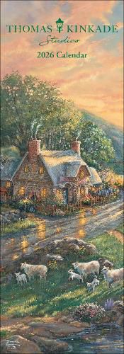 Cover image for Thomas Kinkade Studios 2026 Slim Calendar