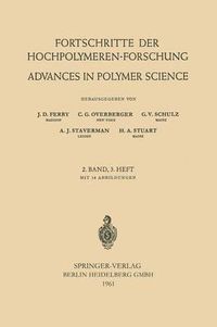 Cover image for Fortschritte der Hochpolymeren-Forschung: Advances in Polymer Science