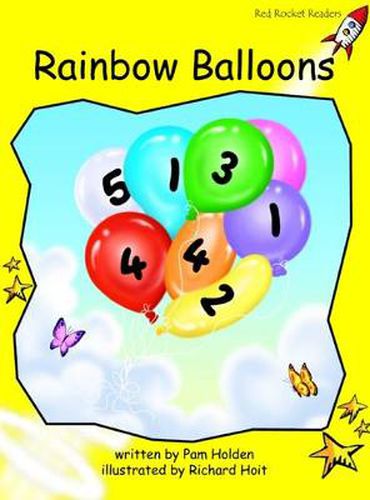 Cover image for Red Rocket Readers: Early Level 2 Fiction Set A: Rainbow Balloons (Reading Level 6/F&P Level D)