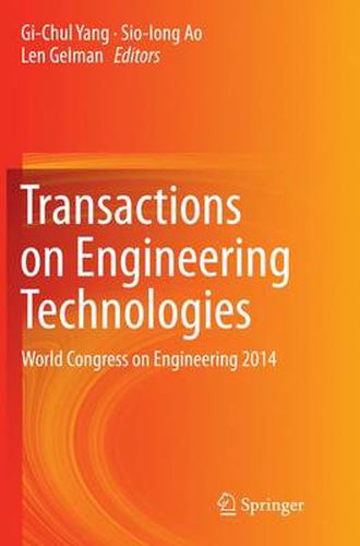 Cover image for Transactions on Engineering Technologies: World Congress on Engineering 2014