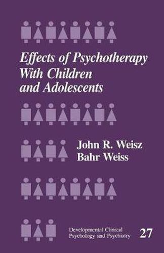 Cover image for Effects of Psychotherapy with Children and Adolescents