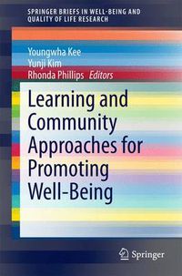 Cover image for Learning and Community Approaches for Promoting Well-Being