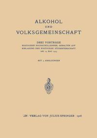 Cover image for Alkohol Und Volksgemeinschaft