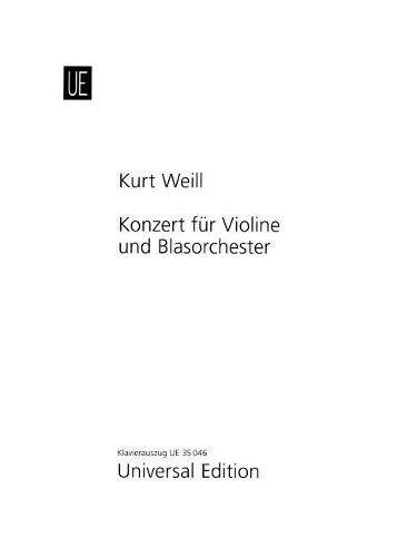 Cover image for Konzert (nach KWE): Nach Dem Text Der Kurt Weill Edition