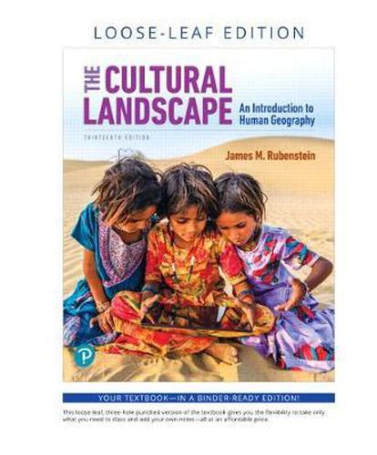 Cover image for The Cultural Landscape: An Introduction to Human Geography, Loose-Leaf Plus Mastering Geography with Pearson Etext -- Access Card Package