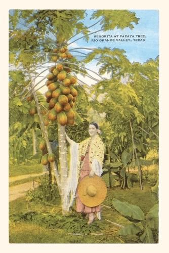 Cover image for Vintage Journal Senorita with Papaya Tree, Southern Texas