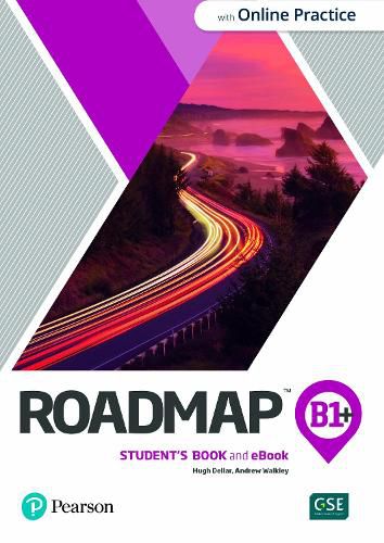 Cover image for Roadmap B1+ Student's Book & eBook with Online Practice