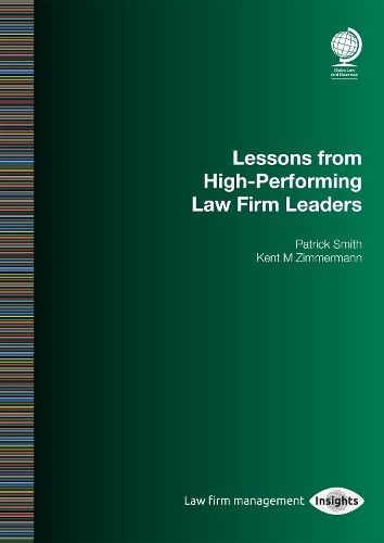 Cover image for Lessons from High-Performing Law Firm Leaders