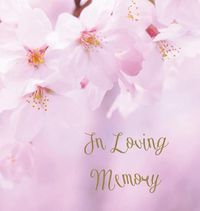 Cover image for In Loving Memory Funeral Guest Book, Celebration of Life, Wake, Loss, Memorial Service, Condolence Book, Church, Funeral Home, Thoughts and In Memory Guest Book (Hardback)