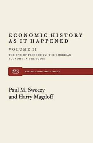 End of Prosperity: American Economy in the 1970's