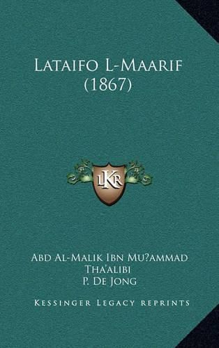 Lataifo L-Maarif (1867)