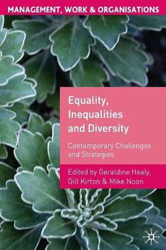 Cover image for Equality, Inequalities and Diversity: Contemporary Challenges and Strategies