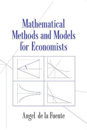 Cover image for Mathematical Methods and Models for Economists