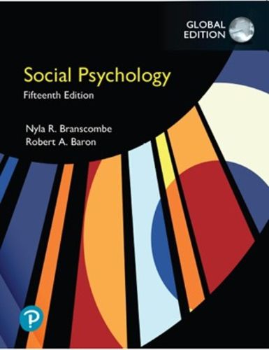 Cover image for Social Psychology, Global Edition