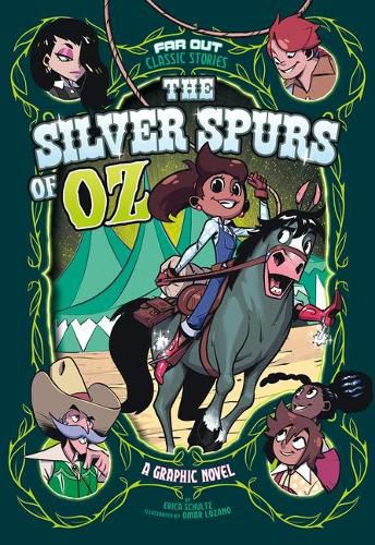 Cover image for The Silver Spurs of Oz: A Graphic Novel