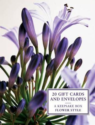 Cover image for Tin Box of 20 Gift Cards and Envelopes: Flower Style