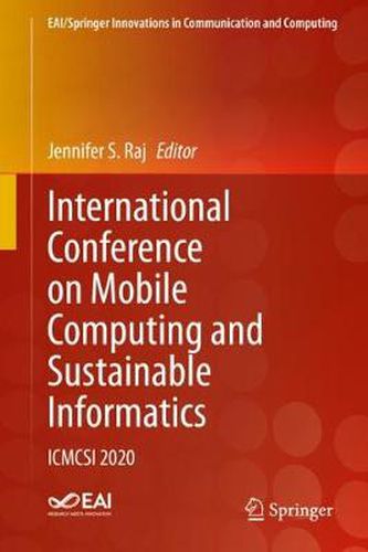 Cover image for International Conference on Mobile Computing and Sustainable Informatics: ICMCSI 2020