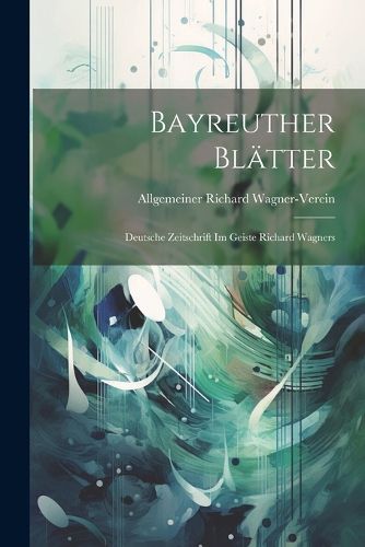 Cover image for Bayreuther Blaetter