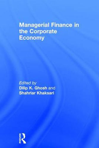 Cover image for Managerial Finance in the Corporate Economy