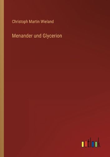 Cover image for Menander und Glycerion
