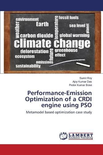Performance-Emission Optimization of a CRDI engine using PSO