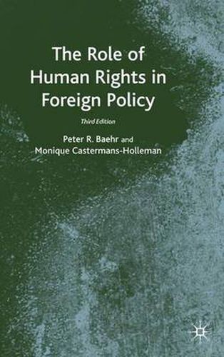 Cover image for The Role of Human Rights in Foreign Policy