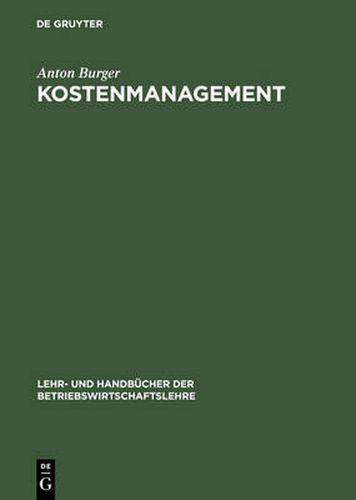 Cover image for Kostenmanagement