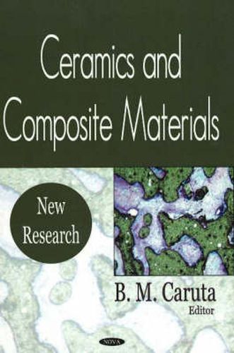 Cover image for Ceramics & Composite Materials: New Research