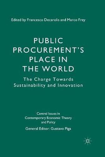 Cover image for Public Procurement's Place in the World: The Charge Towards Sustainability and Innovation