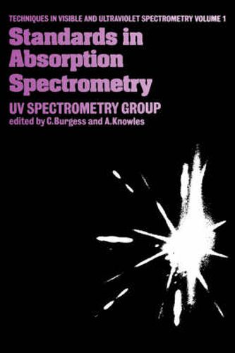 Cover image for Standards in Absorption Spectrometry