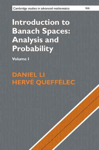 Cover image for Introduction to Banach Spaces: Analysis and Probability: Volume 1