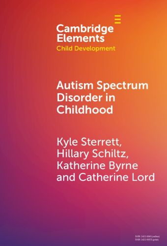 Cover image for Autism Spectrum Disorder in Childhood