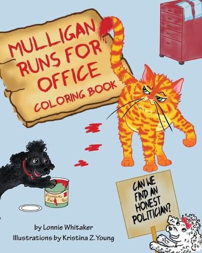 Cover image for Mulligan Runs for Office: Coloring Book