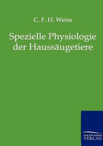 Cover image for Spezielle Physiologie der Haussaugetiere